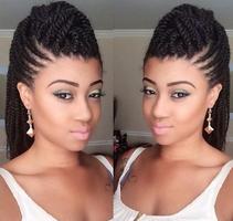 Braids hairstyles for black - African braids تصوير الشاشة 1