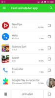 Fast Uninstaler App imagem de tela 1