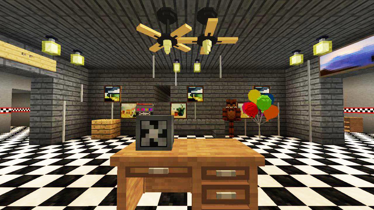 FNAF 1 Maps for Minecraft PE for Android - Download