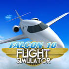 آیکون‌ Falcon 10 Flight Simulator