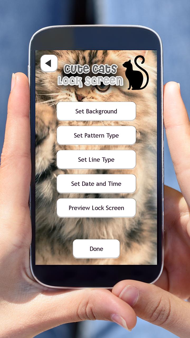 Android 用の かわいい 猫 パターン ロック 画面 アプリ 無料 Apk をダウンロード