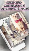 Cute Cats Lock Screen Pattern App syot layar 3