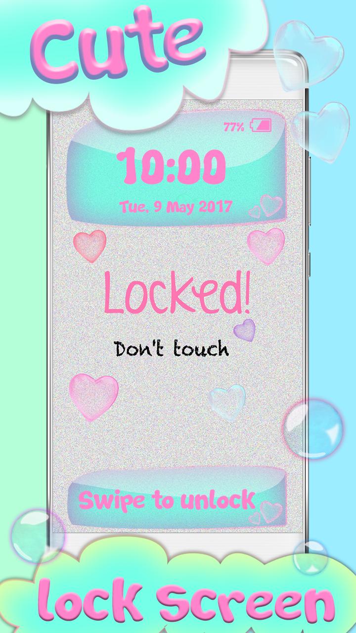 Android 用の 可愛い ロック 画面 アプリ 無料 Apk をダウンロード