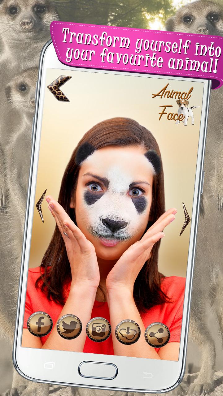 Android 用の 動物顔 入れ替え 自撮り カメラ 写真 加工 顔交換 アプリ Apk をダウンロード
