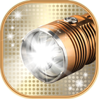 Gold LED Flashlight Free App 아이콘