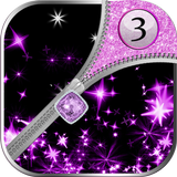 Diamond Zipper Lock Screen App icône
