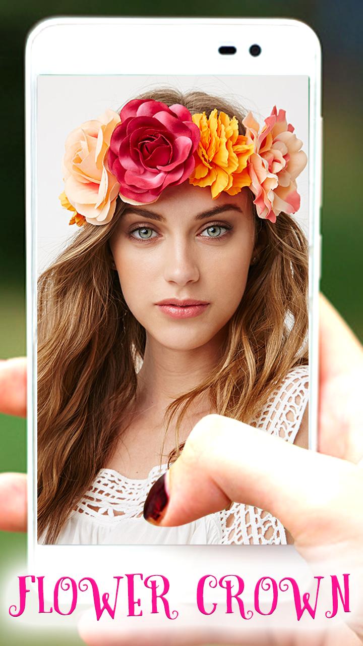 Flower Crown Hairstyle Editor For Android Apk Download - roblox outfit with flower crown gardening flower and
