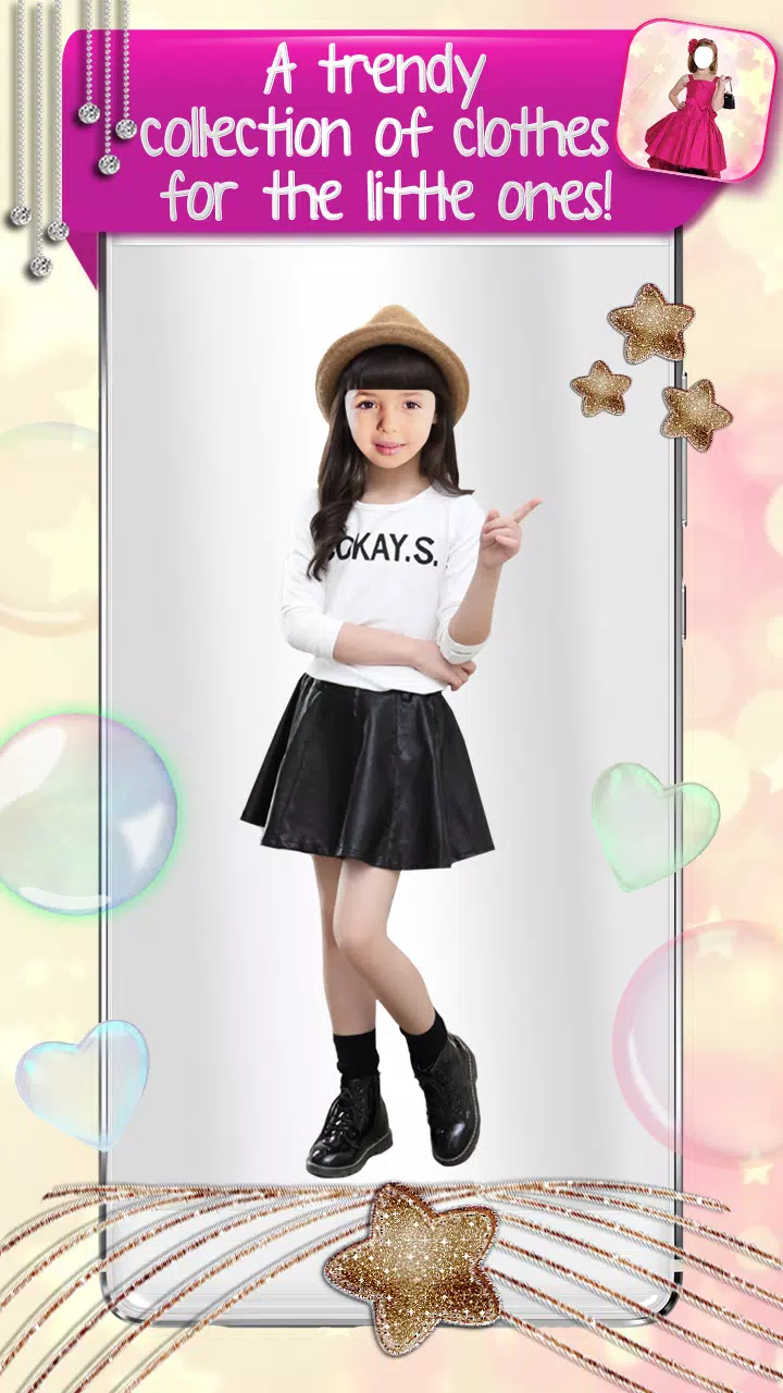 Android 用の 子供服 ファッション 着せ替え 写真 加工 カメラアプリ Apk をダウンロード
