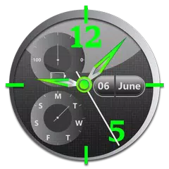 Android Uhr-Widget App: Live Hintergründe APK Herunterladen
