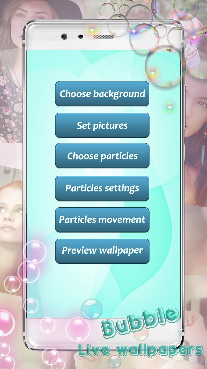 Android 用の 泡 写真 ライブ 壁紙 アプリ 無料 Apk をダウンロード