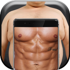 Six Pack Abs Photo Editor-icoon