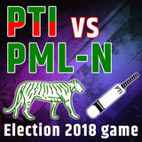 PTI vs PMLN Vote Run, Pakistan Election Game 2018 أيقونة