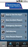 Accident App by Friedman Law capture d'écran 1
