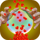 Amor tarot - bola de cristal magica real icono