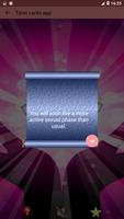 Tarot cards app - crystal ball fortune teller plakat