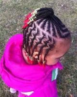 Poster Braids Hairstyle Child - Braided Hair Style
