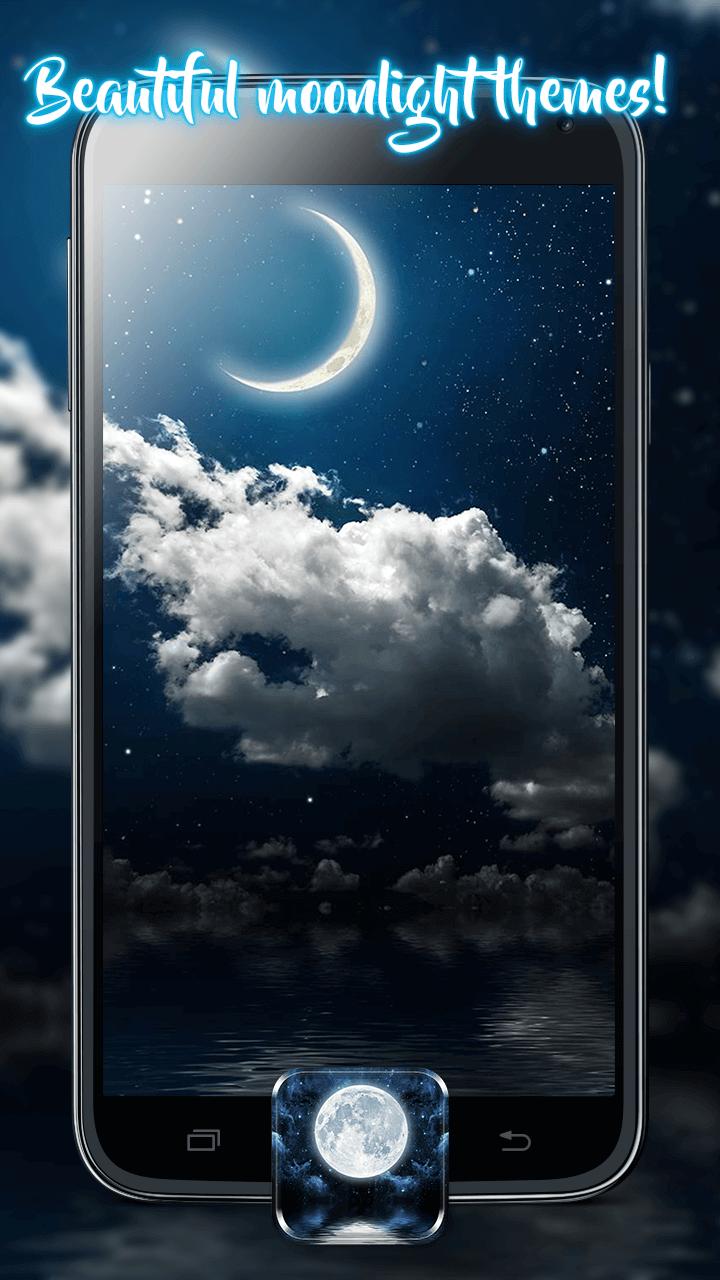 Sinar Bulan Dan Bintang Wallpaper Animasi For Android Apk Download