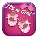 Baby Shower Cards for Girls: Greeting & Invitation APK