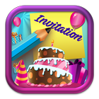 Birthday Invitation Card Maker for Celebrations icône
