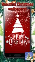 Árvore de Natal papel de parede animado com neve imagem de tela 2