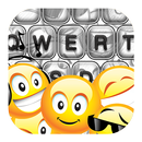 Emoji Keyboard: Black & White Theme APK