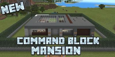 Command Block Mansion Map for MCPE ảnh chụp màn hình 1