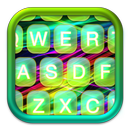 Klawiatura LED z motywami neonowymi aplikacja