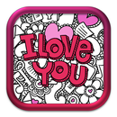 Love Coloring Book Pages with Romantic Drawings APK