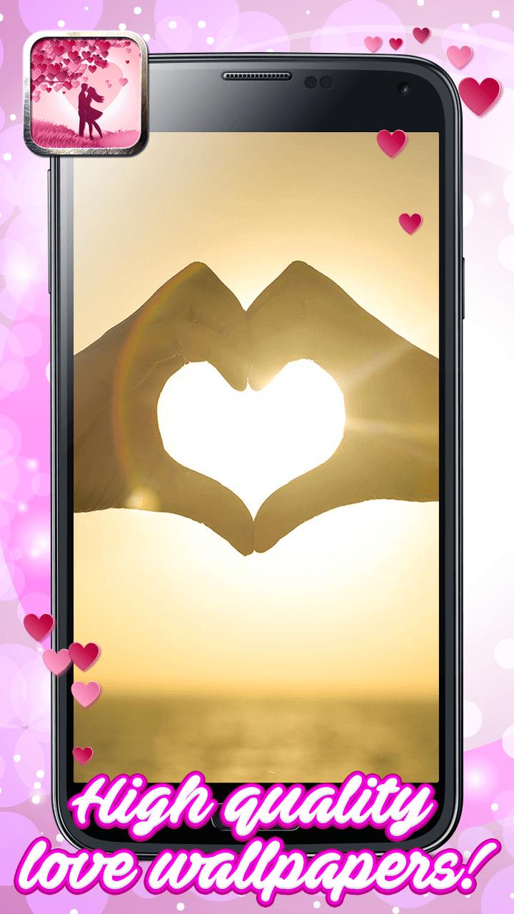 Cinta Romantis Wallpaper Animasi Hati For Android APK Download