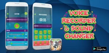 Voice Recorder & Sound Changer with Audio Effects
