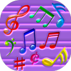 Colorful Musical Notes LWP آئیکن