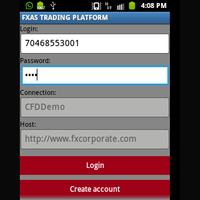 FXAS TRADING PLATFORM Affiche