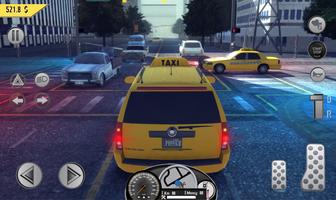Real Taxi Sim 2018 imagem de tela 1