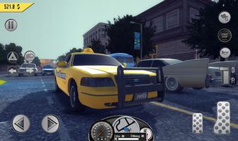 Real Taxi Sim 2018 اسکرین شاٹ 2