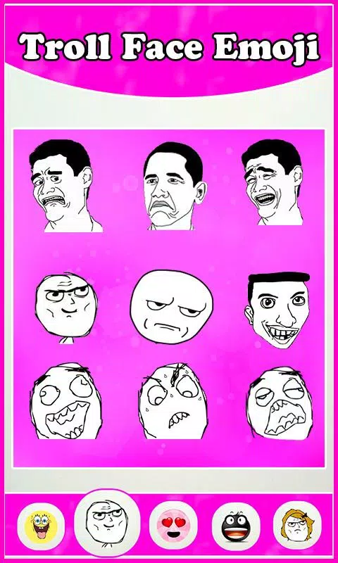 Troll face Meme emoticon  Emoticons and Smileys for  Facebook/MSN/Skype/Yahoo