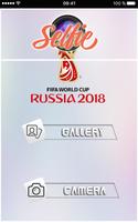 Flags World Cup Selfie Affiche