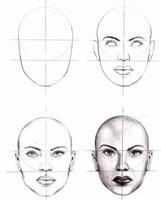 1 Schermata Esercitazione sul disegno del viso