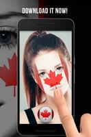 Canada Flag-Face Masquerade syot layar 3