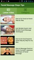Facial Massage Steps & Tips screenshot 1