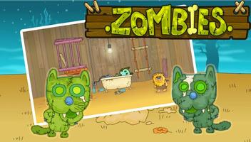 Adam & Eve Cat Zombies স্ক্রিনশট 1