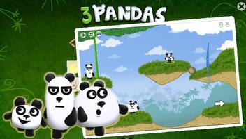 3 Panda No Escape Cartaz
