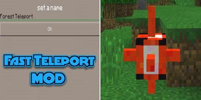 Mod Fast Teleport for MCPE स्क्रीनशॉट 1