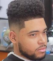 Fade Black Men Haircuts โปสเตอร์