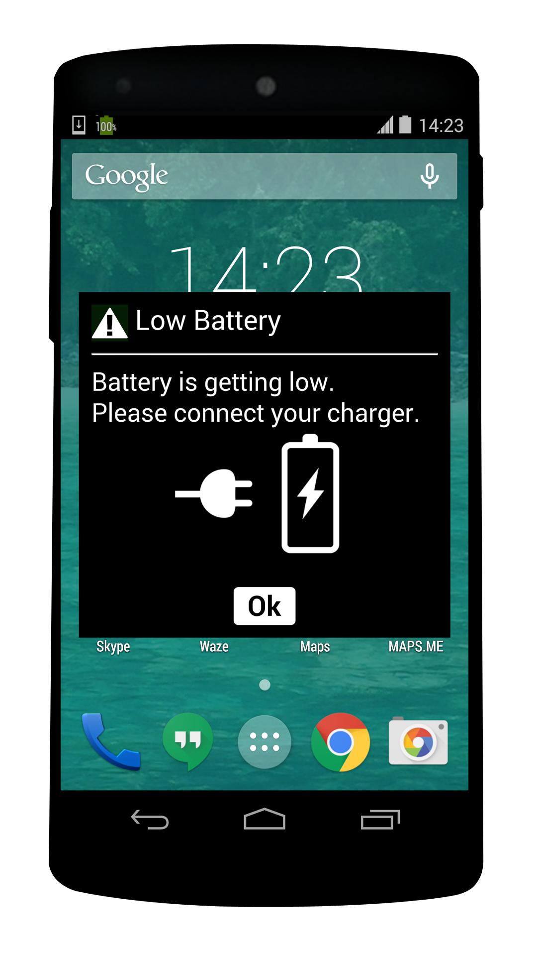 fake battery low for Android - APK Download