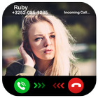 Prank Calling App Fake Calling Fake Call icono