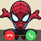 Spiderman Fake Calling Simulator آئیکن