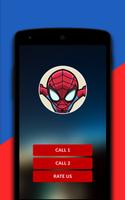 Spiderman Fake Calling Simulator اسکرین شاٹ 2