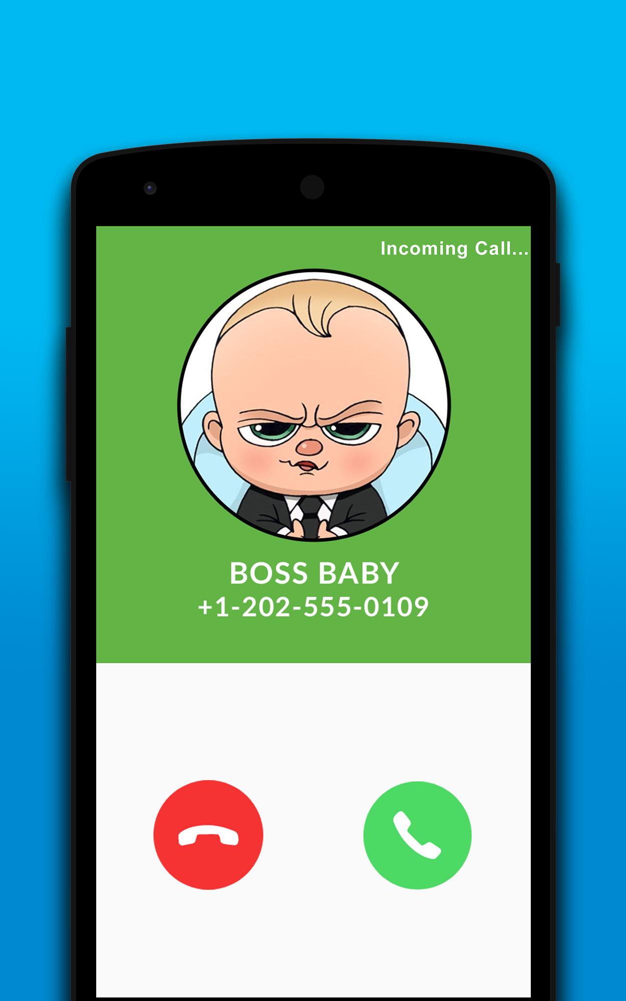 Fake Call From |The Boss Baby| pour Android - Téléchargez l'APK