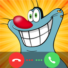 Oggy Fake Calling Simulator أيقونة