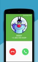 Oggy Fake Calling Simulator الملصق